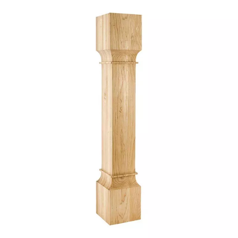 Hardware Resources Square Natural White Birch Post