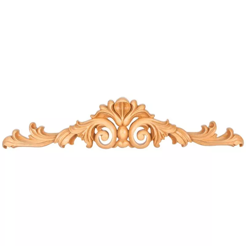 Hardware Resources White Birch Acanthus Hand Carved Onlay