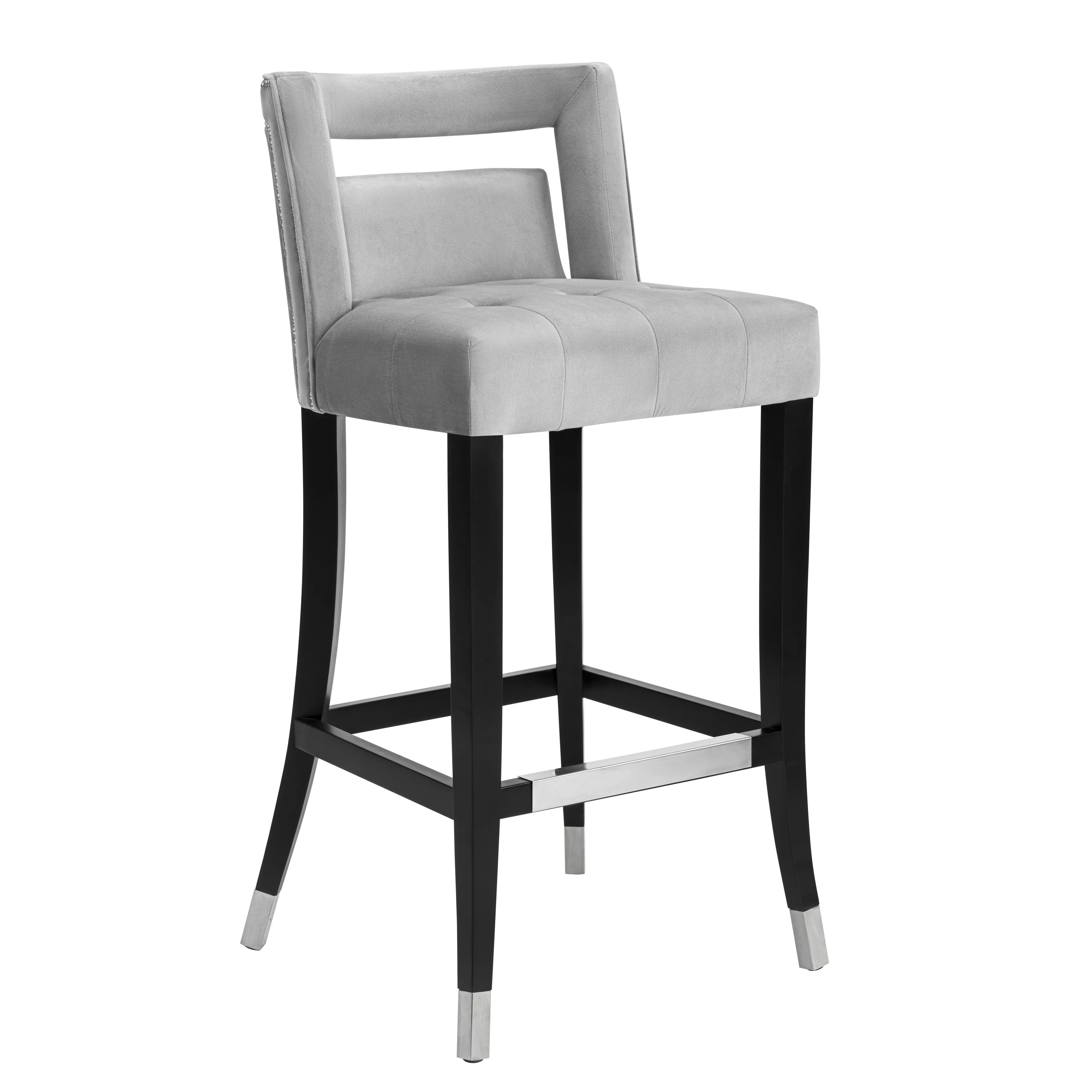 Hart Velvet Bar Stool