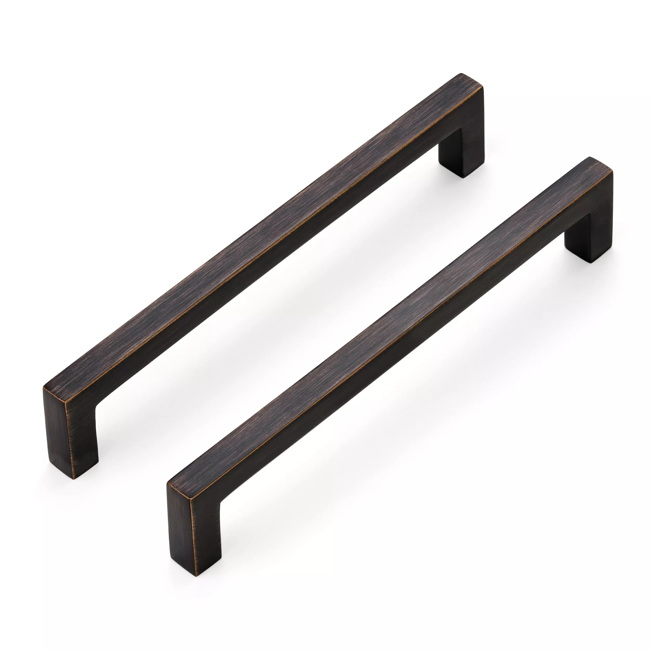Hestia Hardware 10 Pack 6.3 Inch Modern Square Cabinet Handle