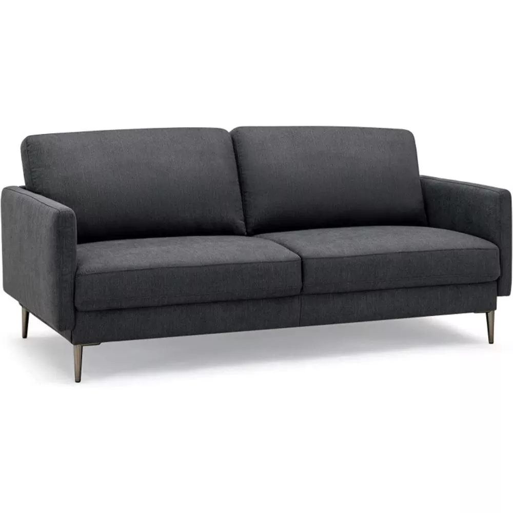 Hivvago Modern Loveseat with Comfy Backrest Cushions