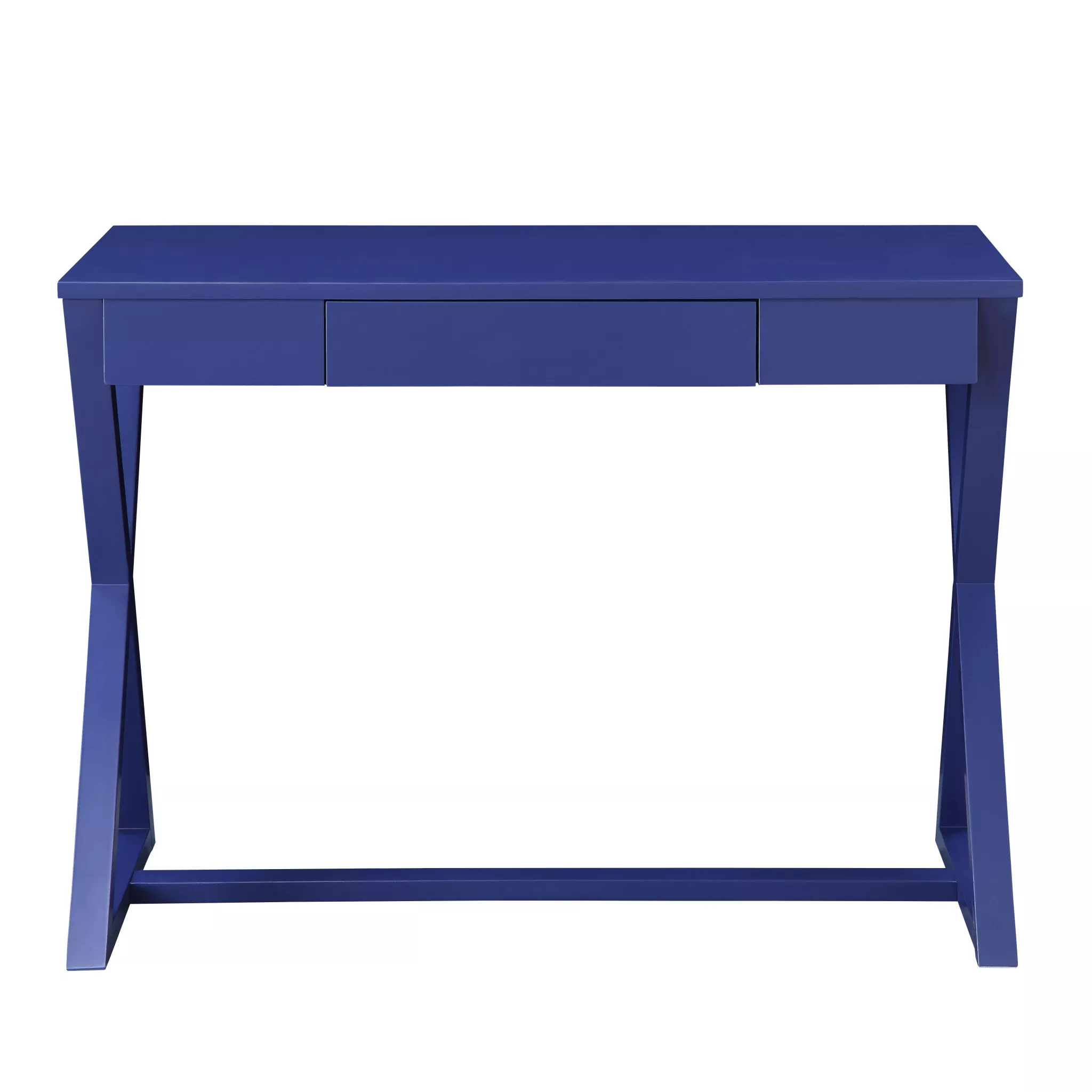 HomeRoots 42" Blue Writing Desk