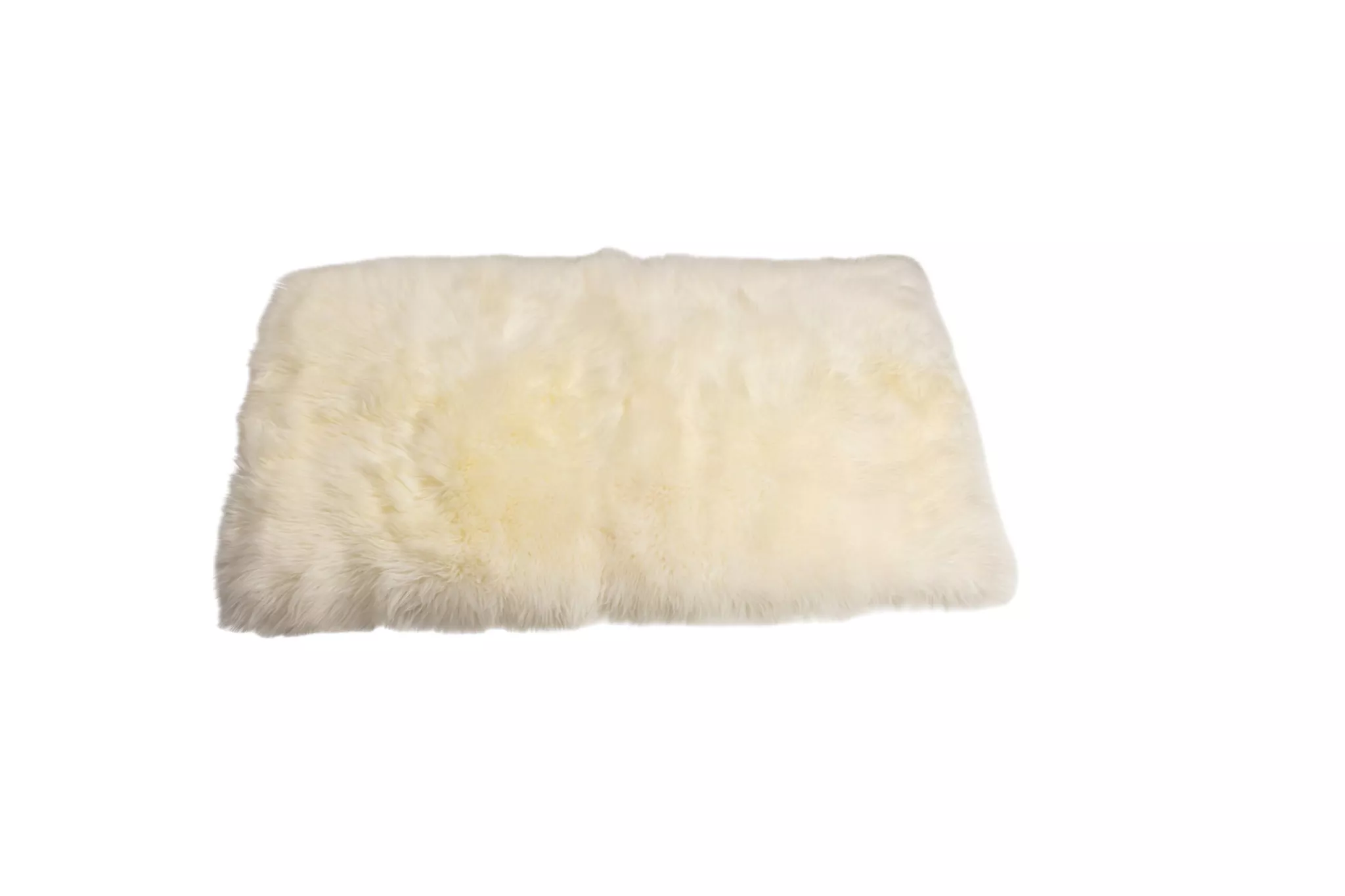 HomeRoots Rectangular Sheepskin Area Rug