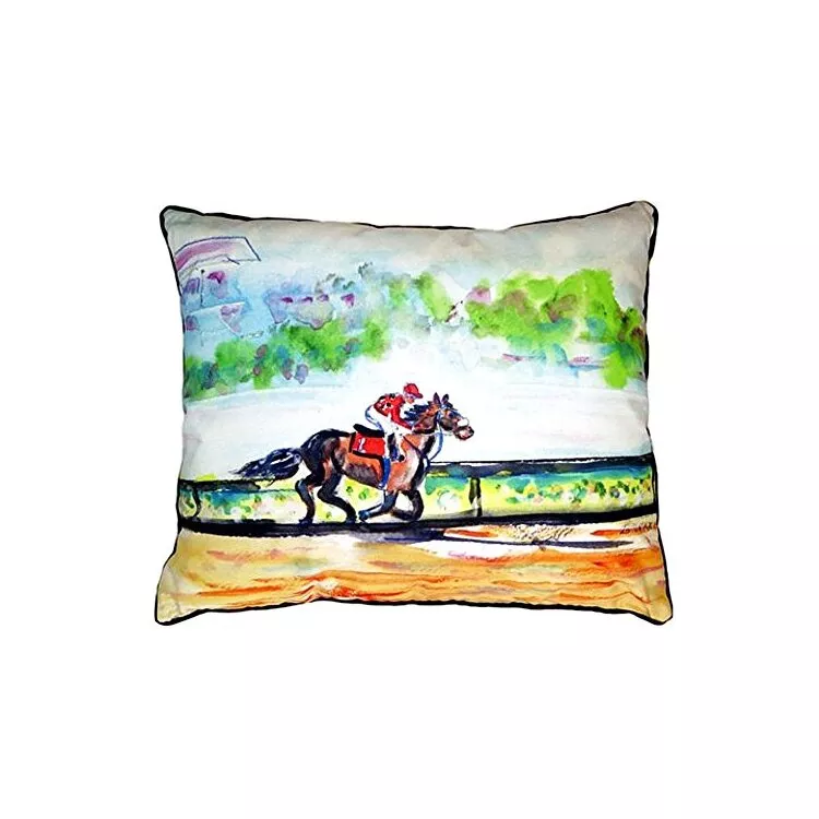 Inside Track Large Indoor/Outdoor Pillow 16x20