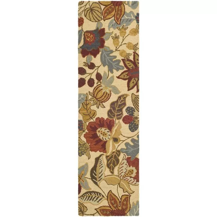 Jardin Beige/Multi Square Rug