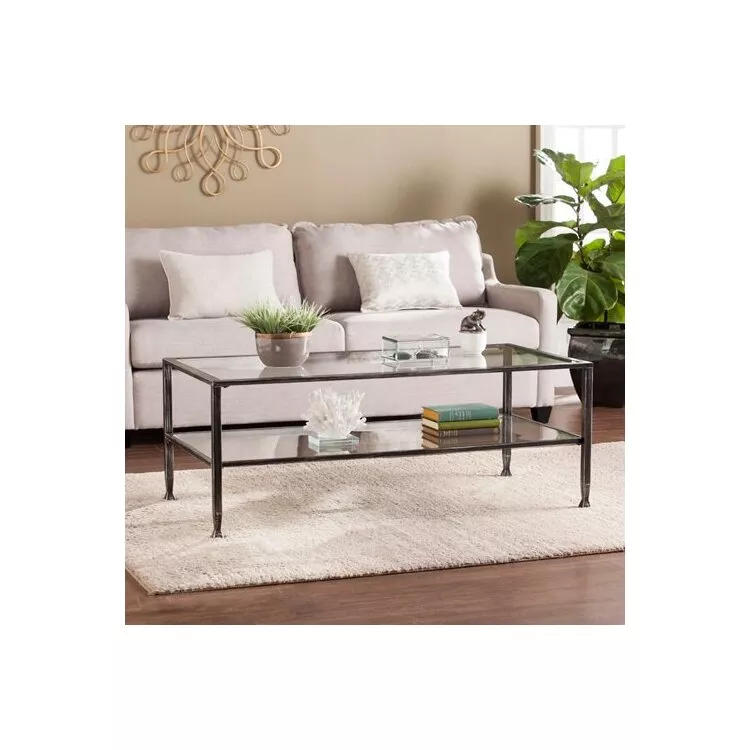 Jaymes Open Shelf Cocktail Table