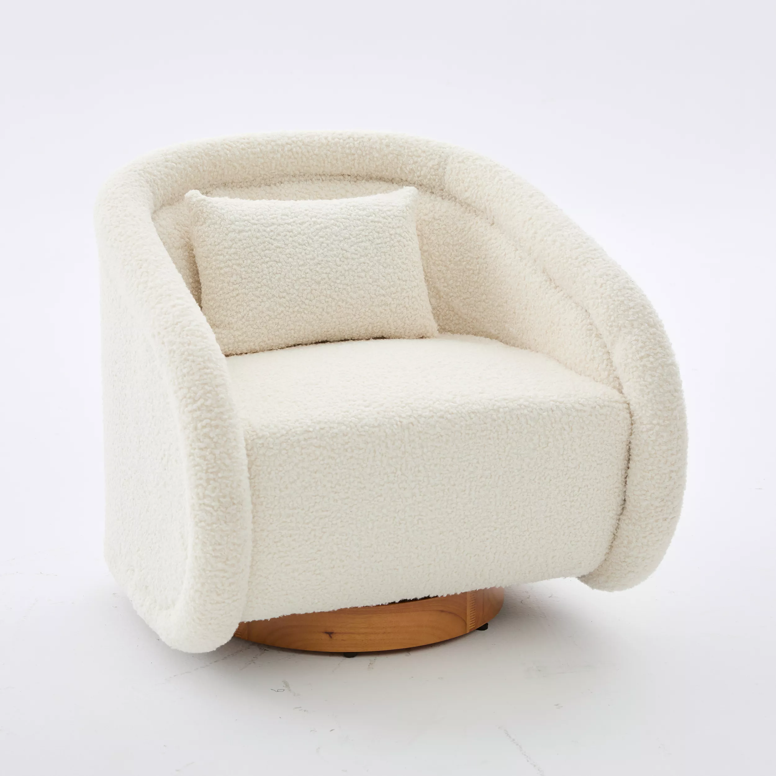 Kimbug Swivel Barrel Chair