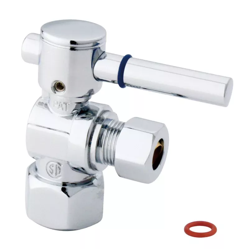 Kingston Brass Concord Angle Stop with 1/2" IPS x 3/8" OD Compression