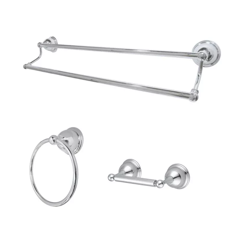 Kingston Brass Restoration 3-Piece Bathroom Hardware