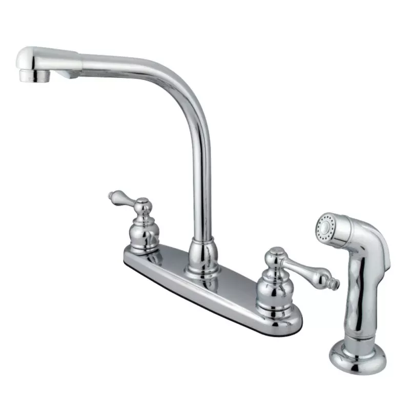 Kingston Brass Victorian Two-Handle Centerset Kitchen Faucet
