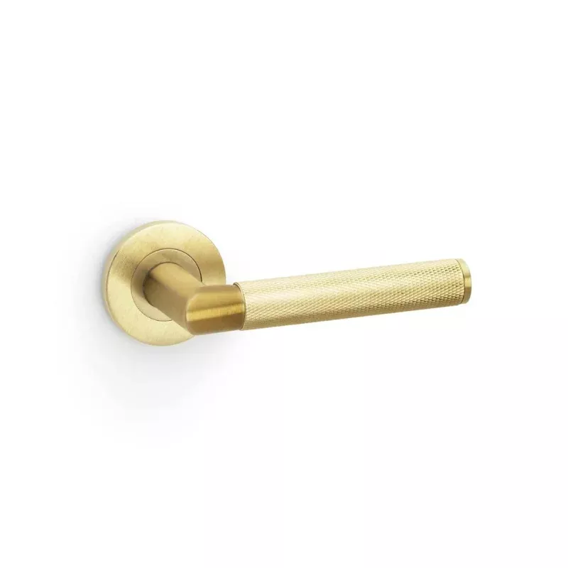 Knurled Harrier Lever on Round Rose