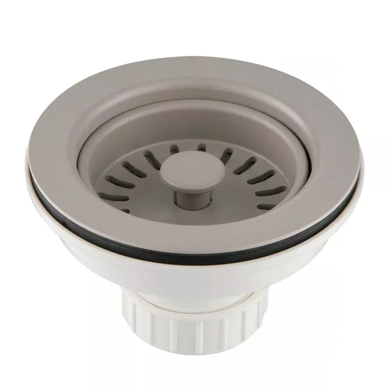KRAUS Kitchen Sink Strainer in Truffle