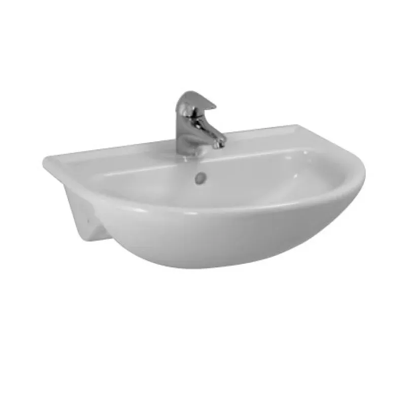 LAUFEN Pro B semi-recessed basin white