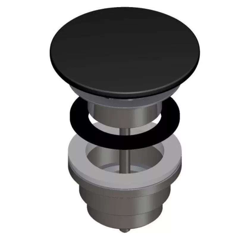 LAUFEN waste valve with ceramic valve cover