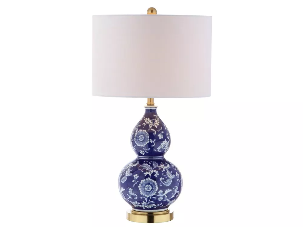 Lee Ceramic Chinoiserie LED Table Lamp