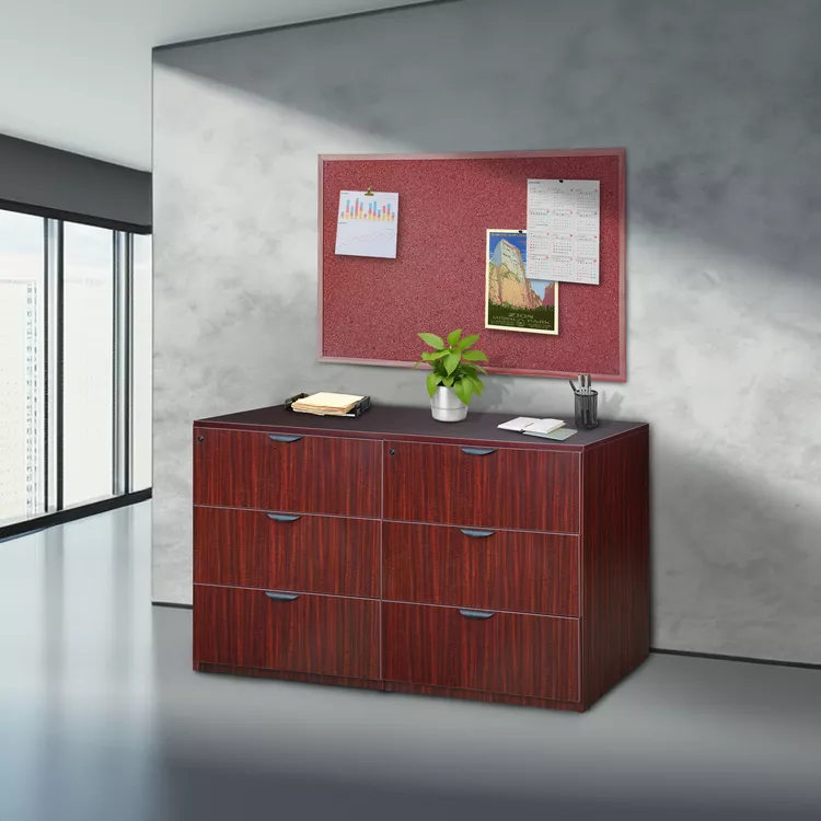 Legacy Stand Up Side to Side Lateral File/ Lateral File- Mahogany