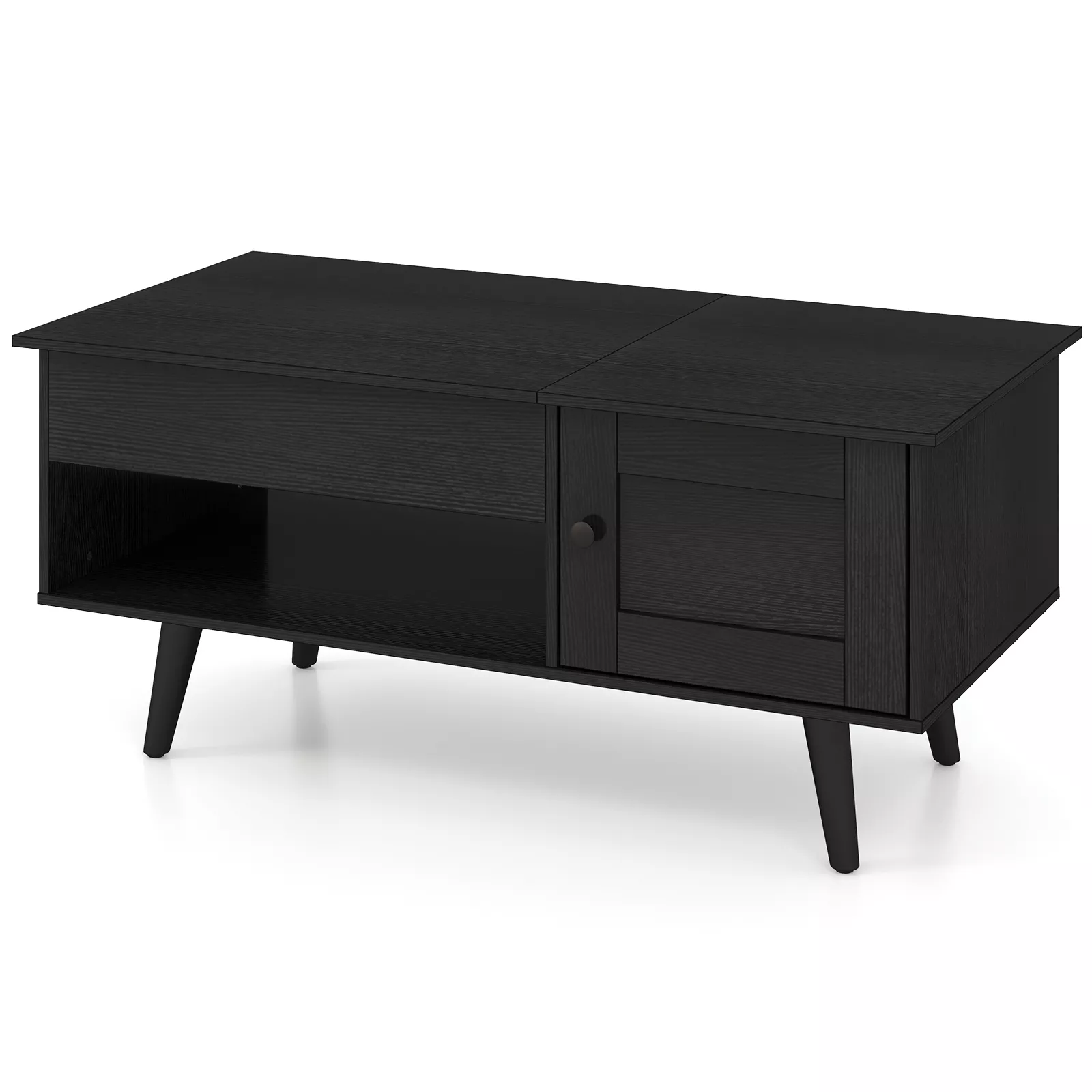 Lift Top Coffee Table with Storage and Hidden Compartment