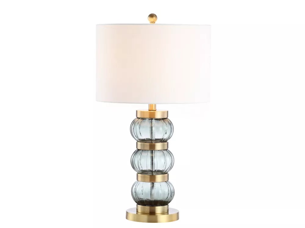 Linna Glass/Metal Table Lamp