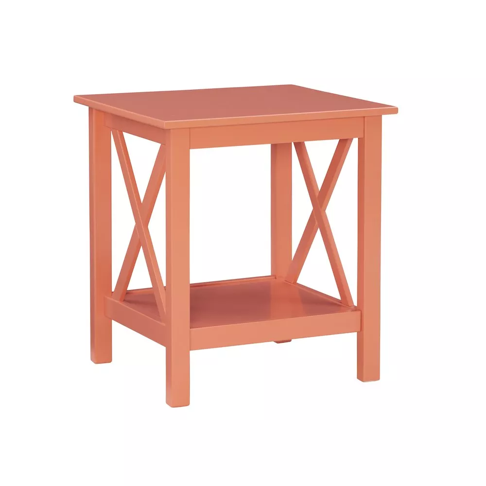 Linon Davis Coral End Table