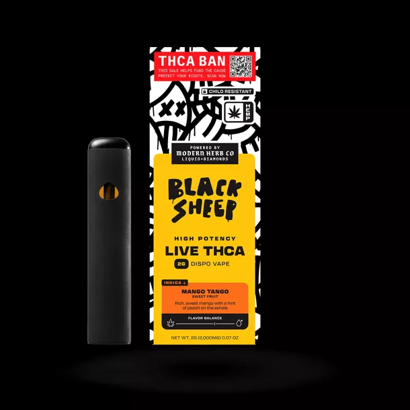 Liquid Diamonds Disposable: Mango Tango (Indica) 2g