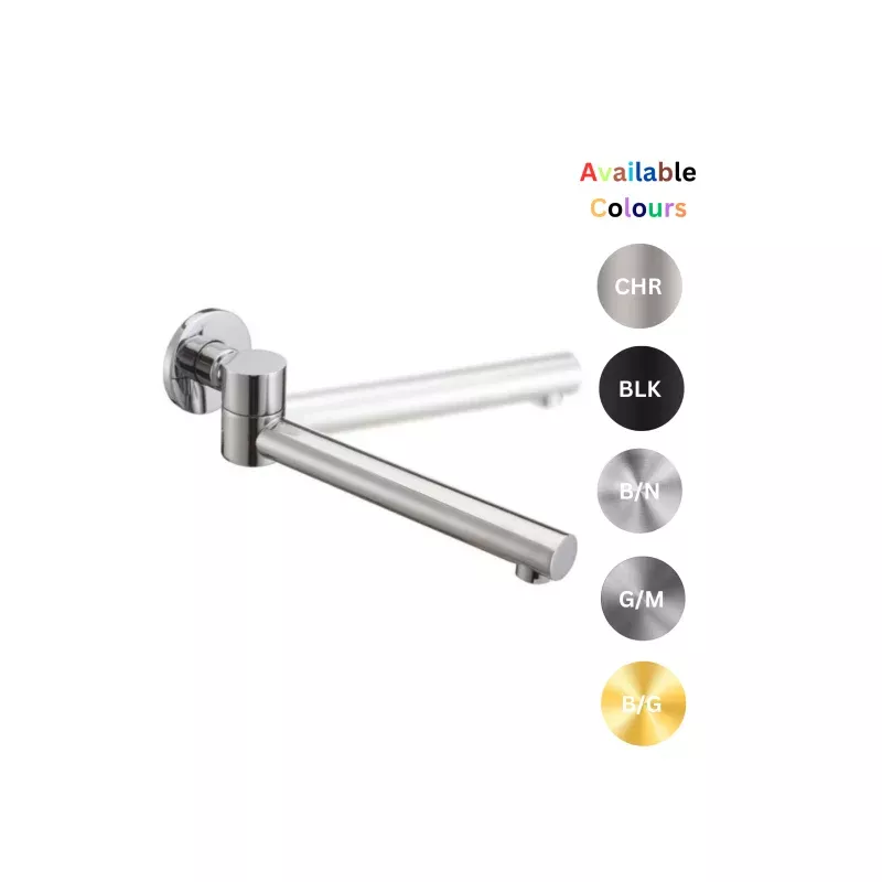 Lucid Pin Series Basin/Bath Swivel Spout - 247mm
