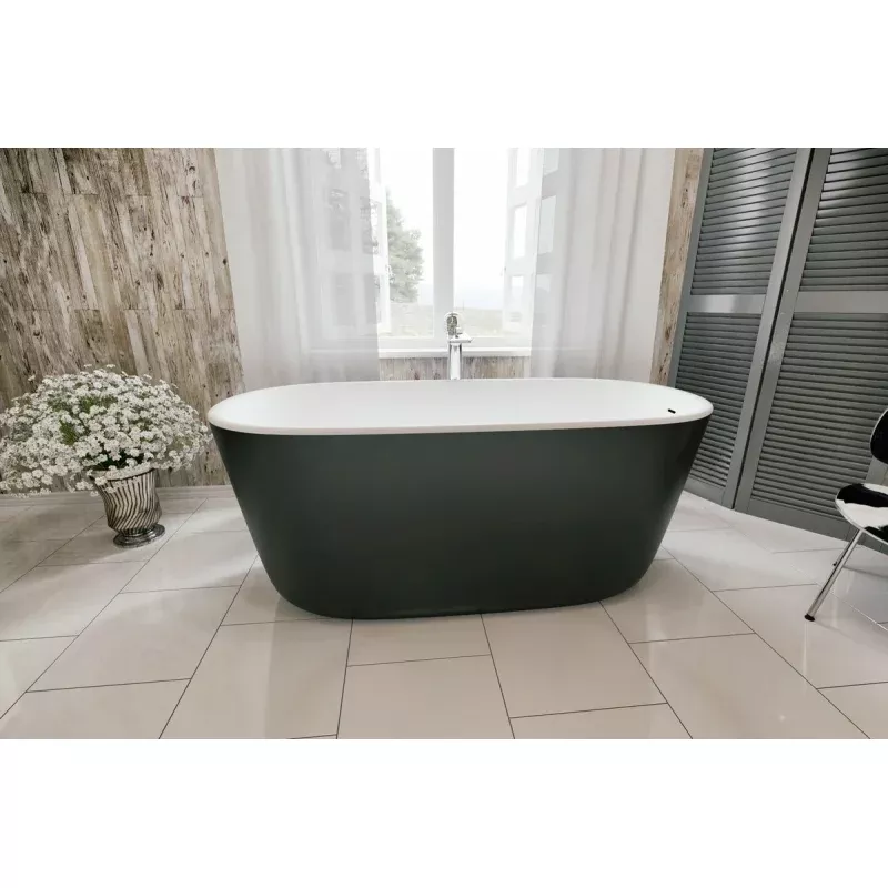 Lullaby Mini-Blck-Wht Bathtub