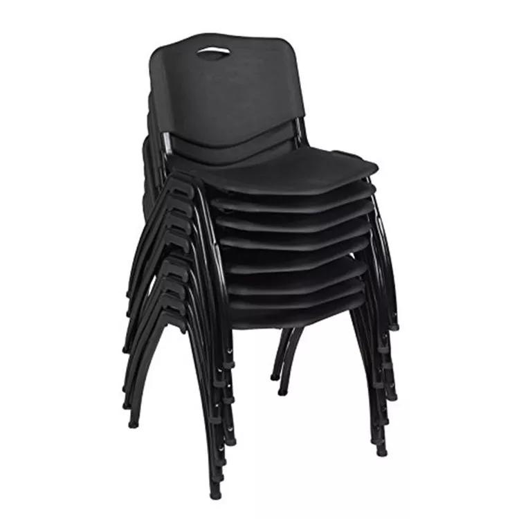 'M' Stack Chair (8 pack)- Black