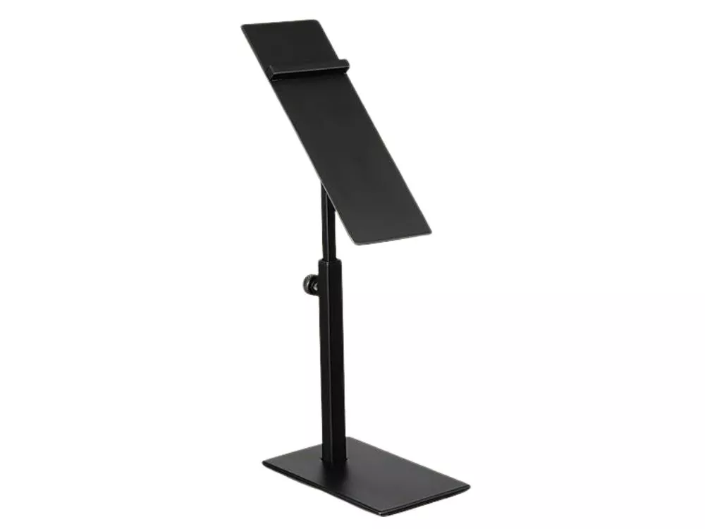 Metal Shoe Display Stand Adjustable Shelves Black 2 Pack Heel
