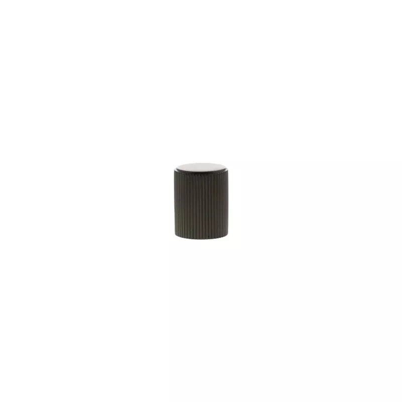 Millhouse Brass Battersea Linear Cylinder Cabinet Knob Handle