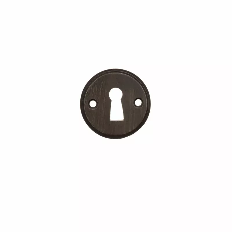 Millhouse Brass Solid Brass Open Key Hole Escutcheon