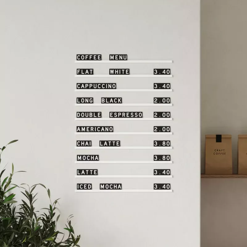 Minimal Letter Board