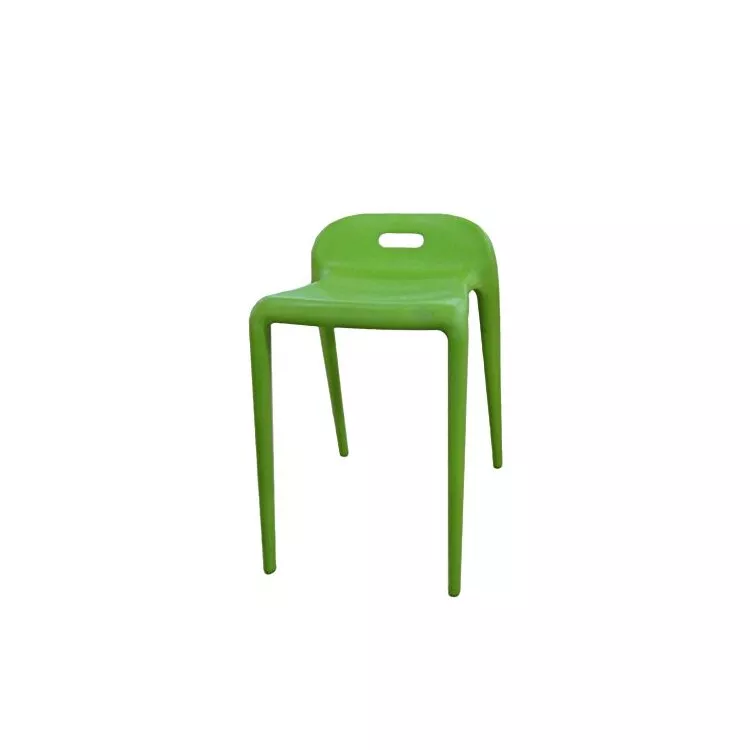 Modern Stackable Stool Chairs 2 - Pack Set, Folding & Portable - Mod Made