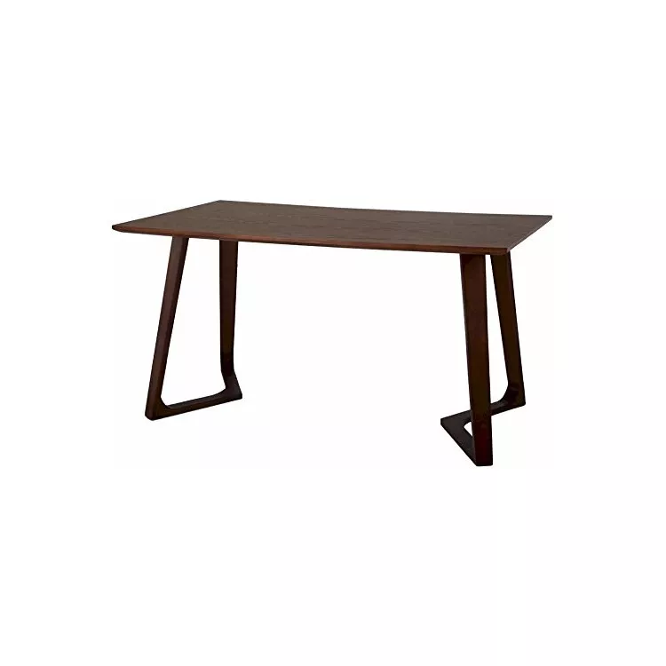 Modern V Table Walnut 55"W