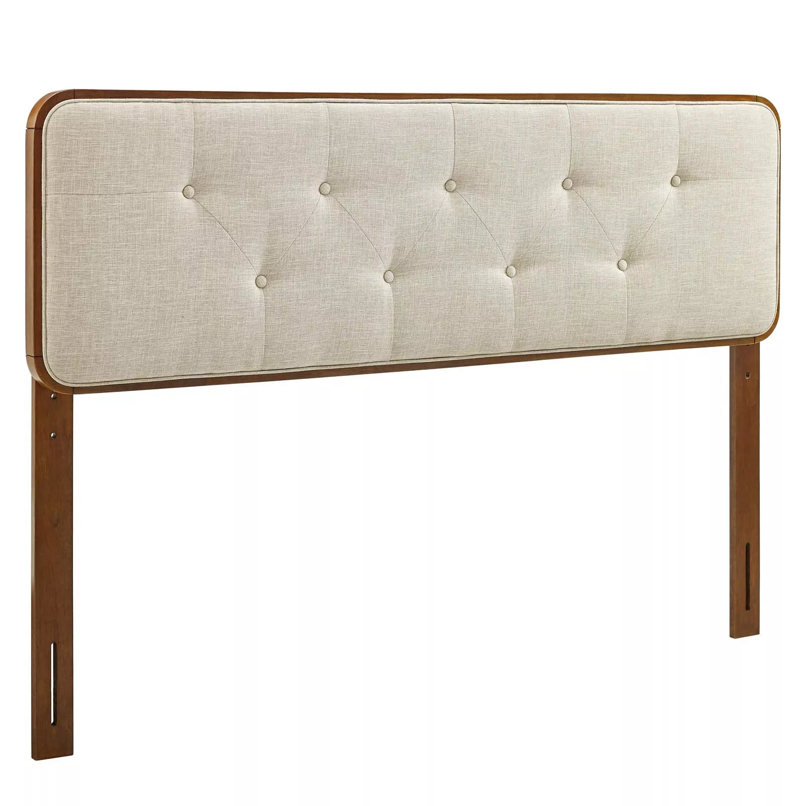 Modway - Collins Tufted Twin Fabric and Wood Headboard