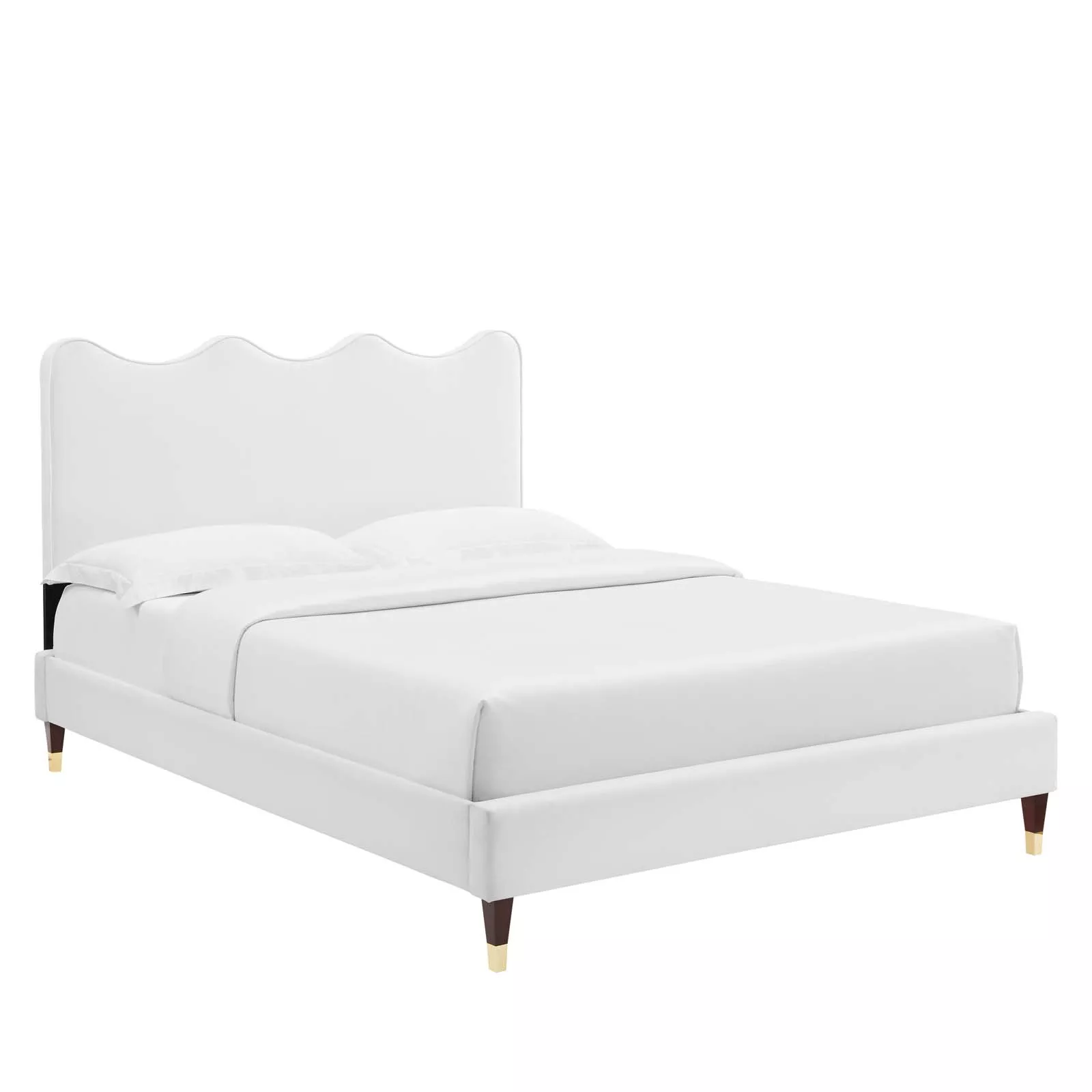 Modway - Current Performance Velvet Full Platform Bed