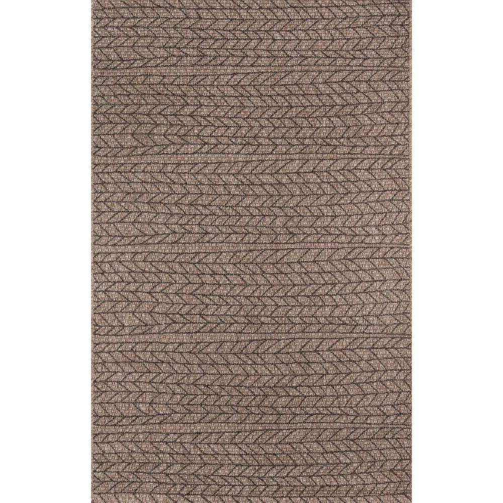 Momeni Contemporary Runner Area Rug, Tan,Runner
