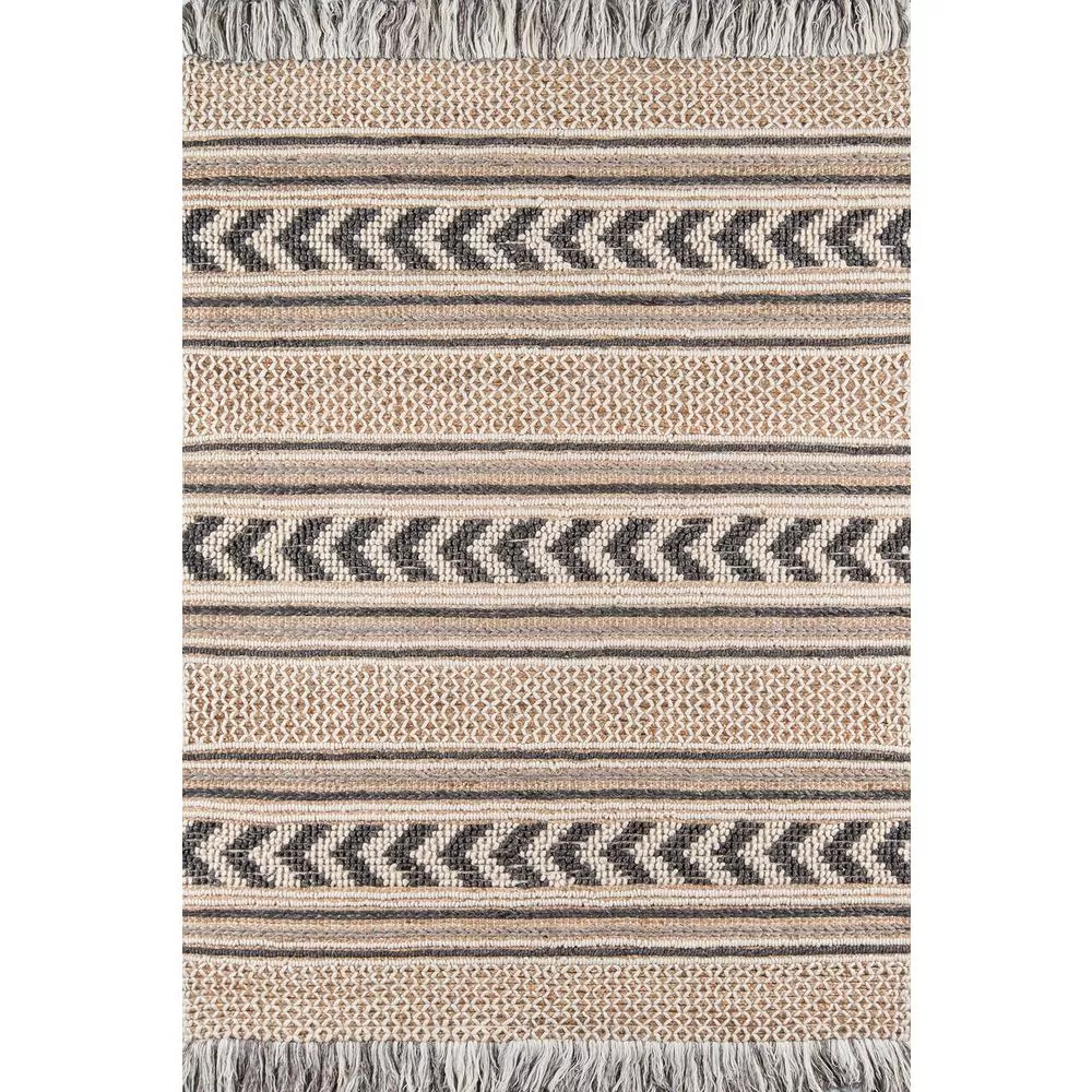 Momeni Transitional Rectangle Area Rug, Charcoal