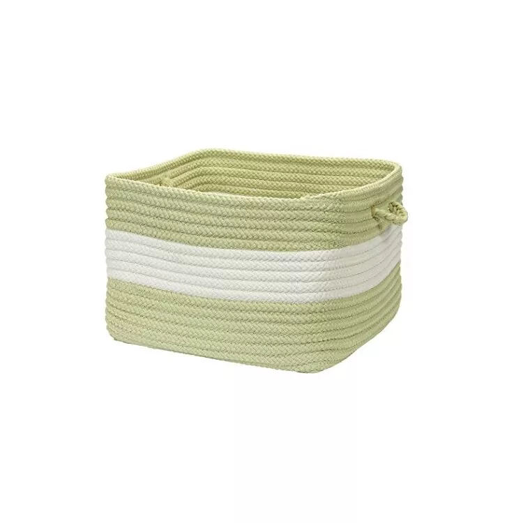 Montego- Lime Twist 14"x10" Utility Basket