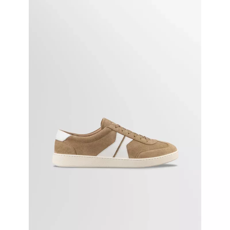 Monza Suede Sneaker in Wheat