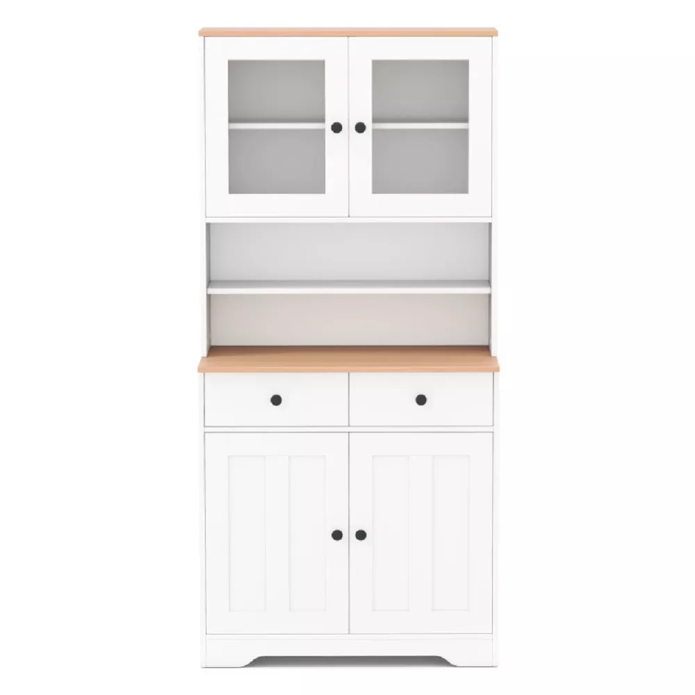 Multi-Purpose Pantry Cabinet with Adjustable Shelving