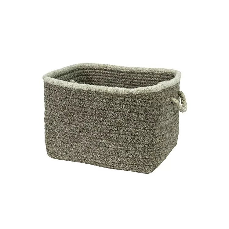 Nat Style Rockport Gray 14"x10" Square Bskt