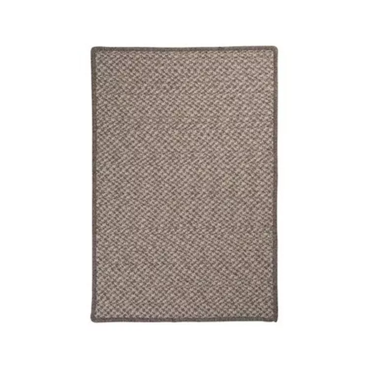 Natural Wool Houndstooth - Latte 10'x13'