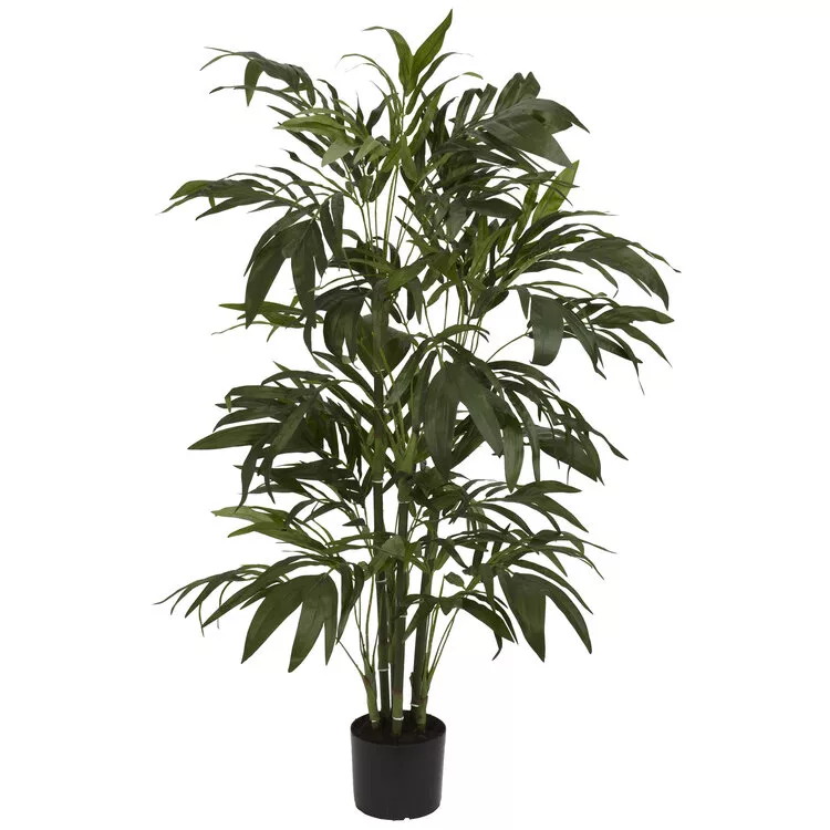 Nearly Natural 4ft. Bamboo Palm Silk Tree