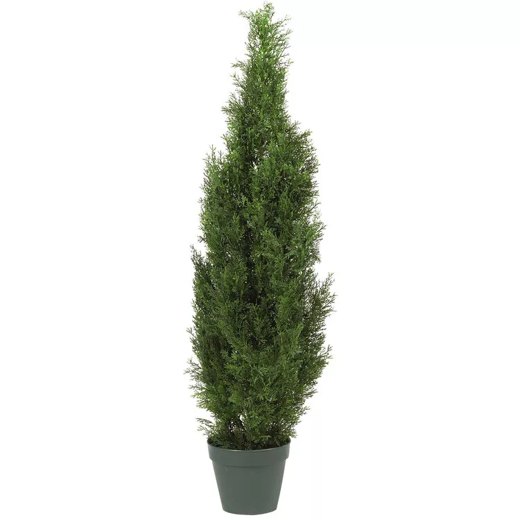 Nearly Natural 4ft. Cedar Tree Silk Tree (Indoor/Outdoor)