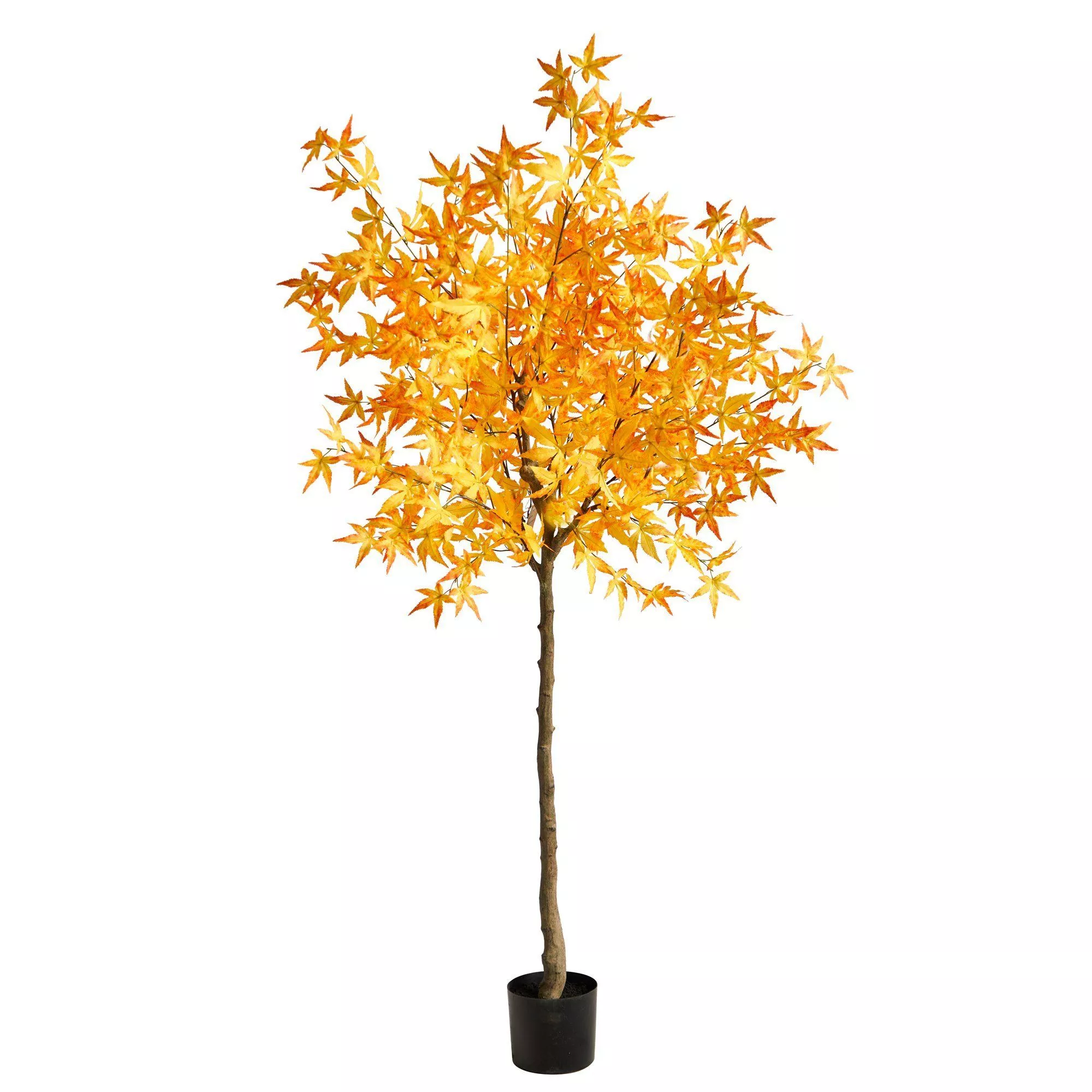 Nearly Natural 6-ft Autumn Maple Artificial Tree