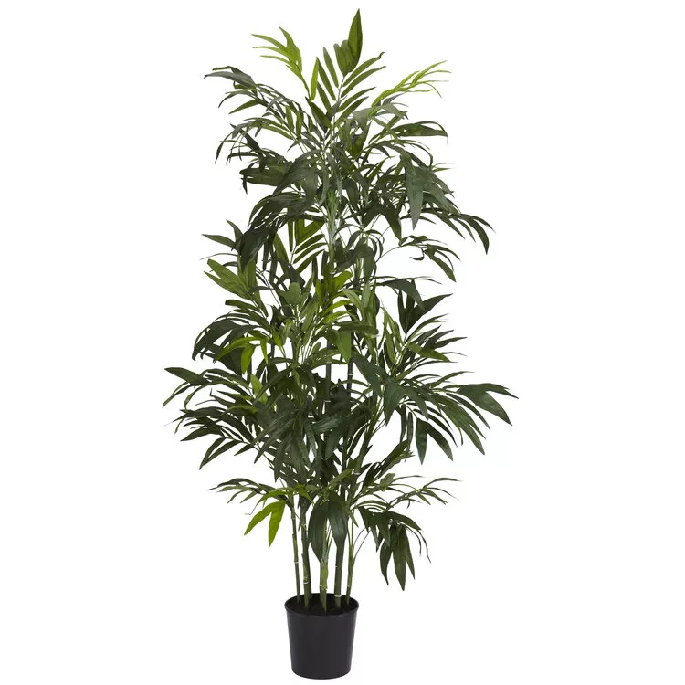 Nearly Natural 6ft. Bamboo Palm Silk Tree