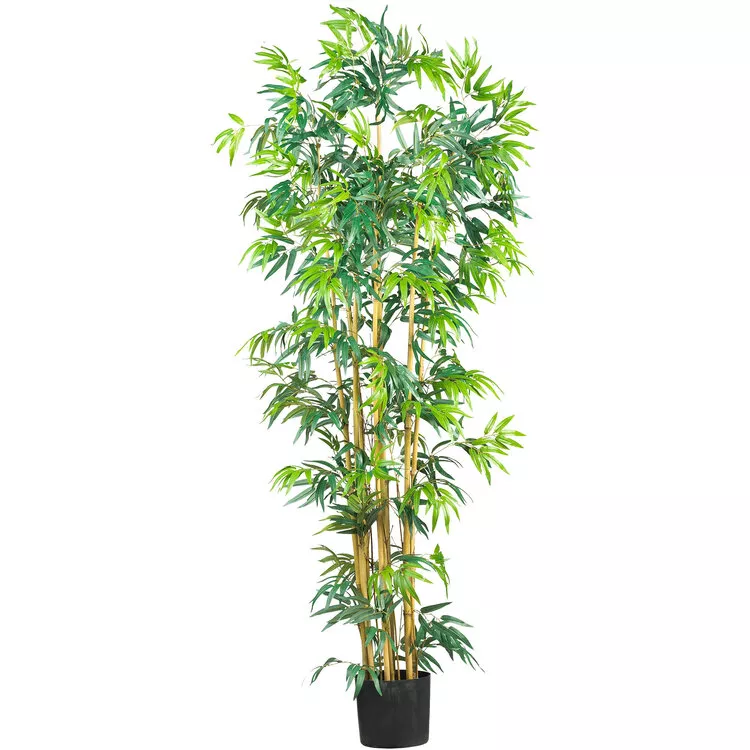 Nearly Natural 6ft. Bambusa Bamboo Silk Tree