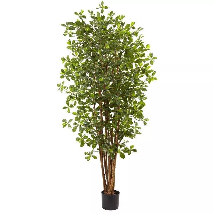 Nearly Natural 6ft. Black Olive Silk Tree