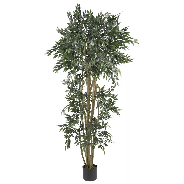 Nearly Natural 6ft. Green Ash Silk Tree