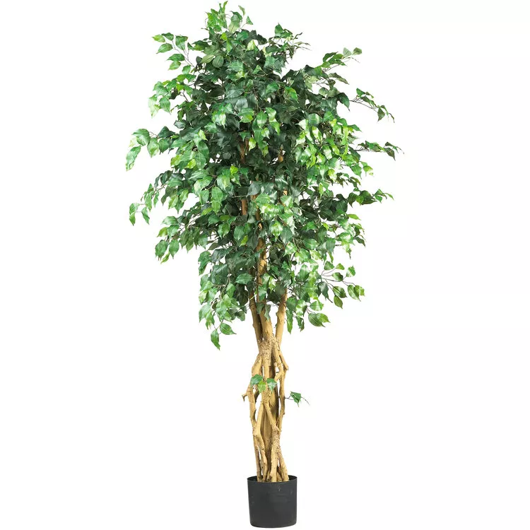 Nearly Natural 6ft. Palace Style Ficus Silk Tree